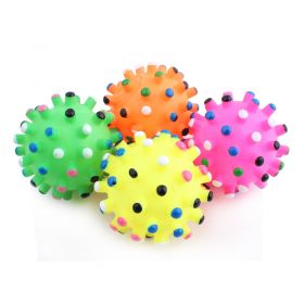Πλαστικό Μπαλάκι με Ήχο "Ball Dog" 6.5cm