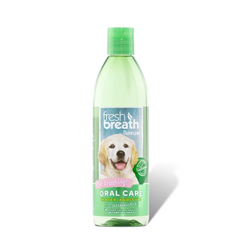 Πρόσθετο Νερού για Κουτάβια “Fresh Breath Oral Care Water Additive For Puppies ” της TropiClean 470 ml