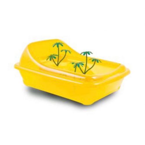 Χελωνιέρα ISCHIA της PetCamelot 46x35x20cm Κίτρινη