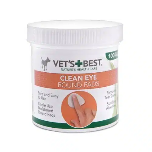 Vet's + Best Clean Eye Round Pads για Σκύλους