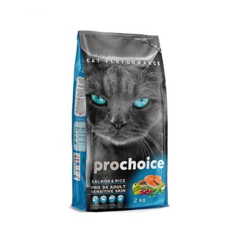 Γατοτροφή Prochoice Adult 2kg Σολομό & Ρύζι