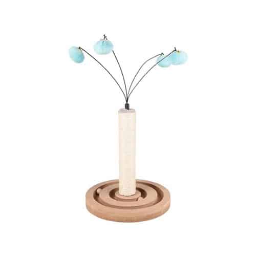 Ονυχοδρόμιο για Γάτες από την Flamingo 29x29x50cm Τιρκουάζ