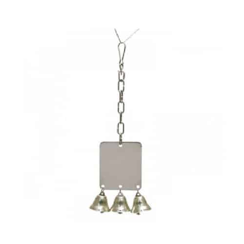 Καθρέφτης για Παπαγάλους MIRROR WITH BELLS M από την Happypet