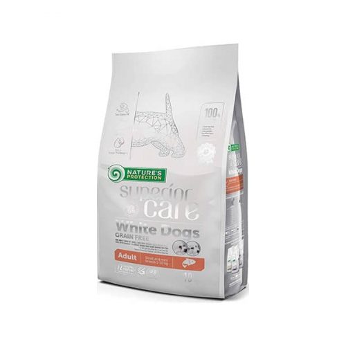 Nature's Protection Superior Care White Dogs Small Breed Salmon 1.5kg