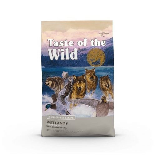 Taste Of The Wild Wetlands Formula 12.2kg Ξηρά Τροφή για Ενήλικους Σκύλους χωρίς Σιτηρά με Πουλερικά