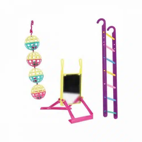 Παιχνίδι για Παπαγάλους Ball, Ladder & Perch από την HappyPet