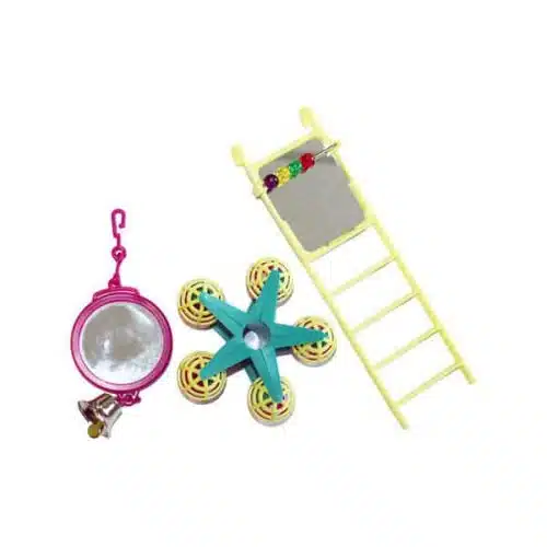 Παιχνίδι για Παπαγάλους Mirror, Ladder & Carousel από την HappyPet