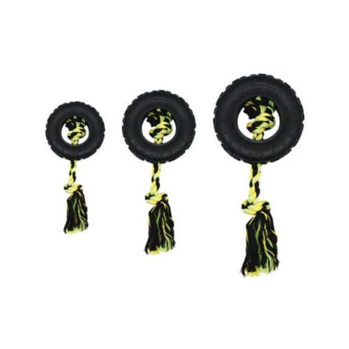Παιχνίδι για Σκύλους Grrrelli Rubber Tyre Tugger της HappyPet