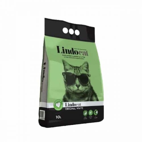 Αμμος για Γάτες Λευκός Μπετονίτης LindoCat Original 10Λίτρα