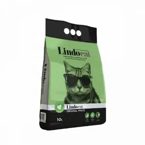 Αμμος για Γάτες Λευκός Μπετονίτης LindoCat Original 10Λίτρα