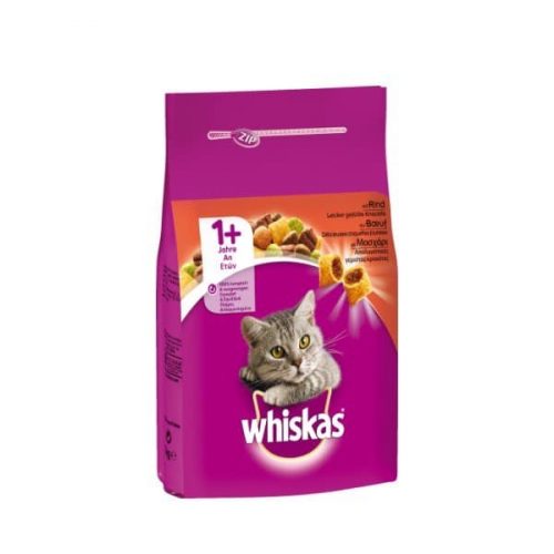 Ξηρά τροφή Whiskas για Ενήλικες Γάτες Μοσχάρι 14kg