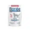 Monge Monoprotein Sterilised 85gr Φακελάκι για Στειρωμένες Γάτες με Μοσχάρι