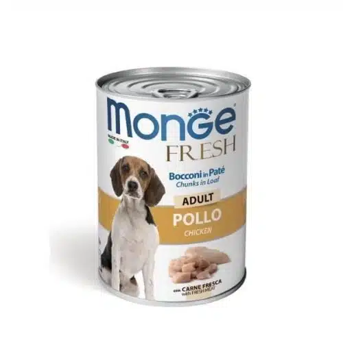 Πατέ Κονσέρβα για Σκύλους Κοτόπουλο 400gr Monge Fresh