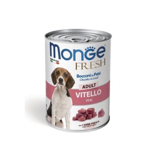 Πατέ Κονσέρβα για Σκύλους Μοσχάρι 400gr Monge Fresh