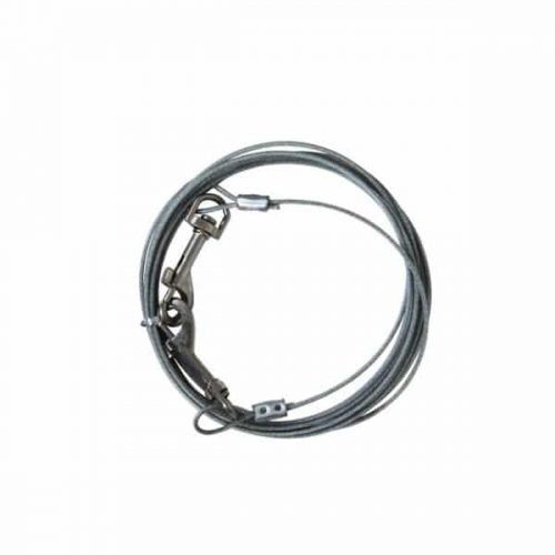 RAC TIE CABLE 3m Συρματόσχοινο για Σκύλους