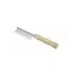 Camon Χτένα για Σκύλους με Ξύλινη Χειρολαβή Chrome Plated Comb 32 Teeth Asymmetrically
