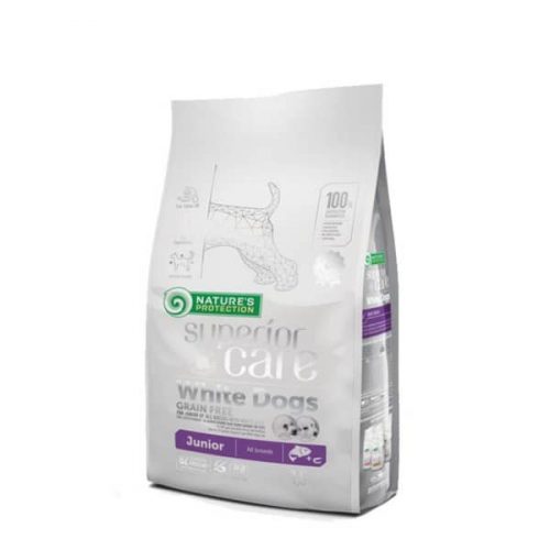 Nature’s Protection Superior Care 1.5kg White Dogs Junior Small Breed Salmon