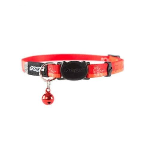 Rogz Kiddycat Orange Collar Small Λουράκι για Γάτες