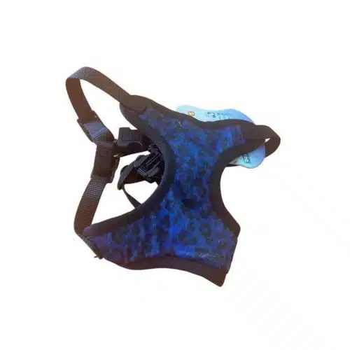 Σαμαράκι για Σκυλάκια Leopard Blue Nobleza Small