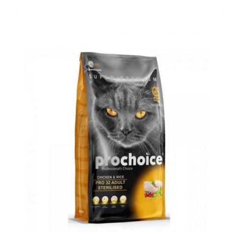 ProChoice Adult Sterilesed Cat Chicken & Rice 15kg