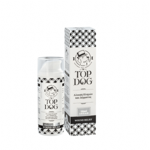 Top Dog Wound and Skin Relief Ointment 50ml Αλοιφή Πληγών και Δέρματος για Σκύλους