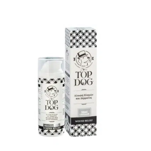Top Dog Wound and Skin Relief Ointment 50ml Αλοιφή Πληγών και Δέρματος για Σκύλους