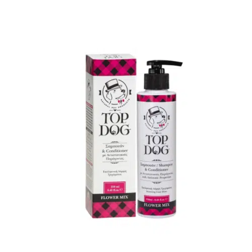 Top Dog Σαμπουάν και Μαλακτική Flower Mix για Σκύλους 250ml