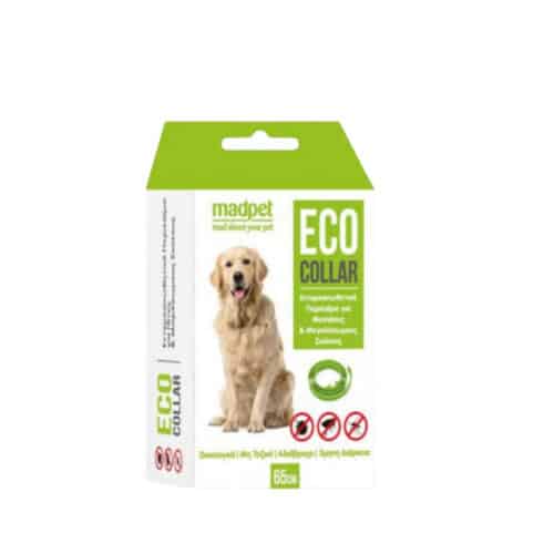 Eco Collar της Madpet Εντομοαπωθητικό Περιλαίμιο για Μεγαλόσωμους Σκύλους 75cm