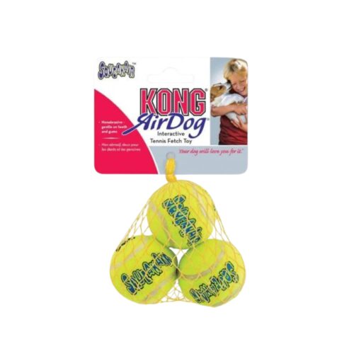 Kong Air Squeaker Ball Small 5cm 3τμχ Παιχνίδι για Σκύλους