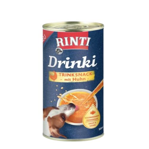Rinti Drinki 185ml Σούπα για Σκύλους με Γεύση Κοτόπουλο