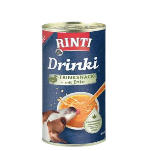 Rinti Drinki 185ml Σούπα για Σκύλους με Γεύση Πάπια