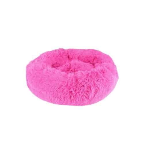 DeNik Pets Πουφ Κρεβάτι Σκύλου – Γάτας Ρόζ 60x60cm