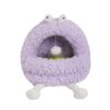 Zeze Φωλιά Γάτας & Σκύλου Purple Monster 38x38x35cm