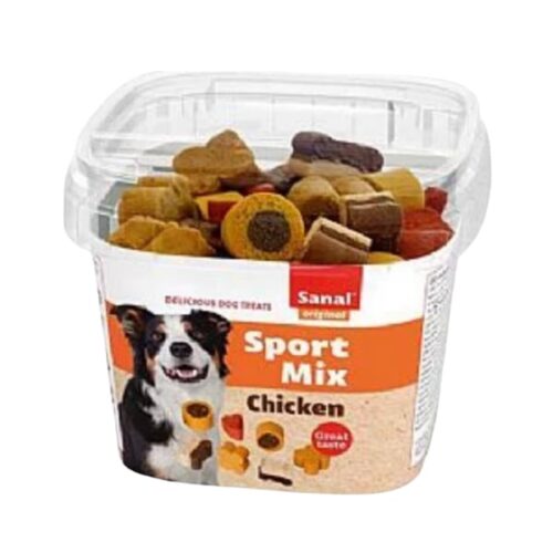 Λιχουδιές για Σκύλους 100gr Sanal Sport Mix Chicken - Beef
