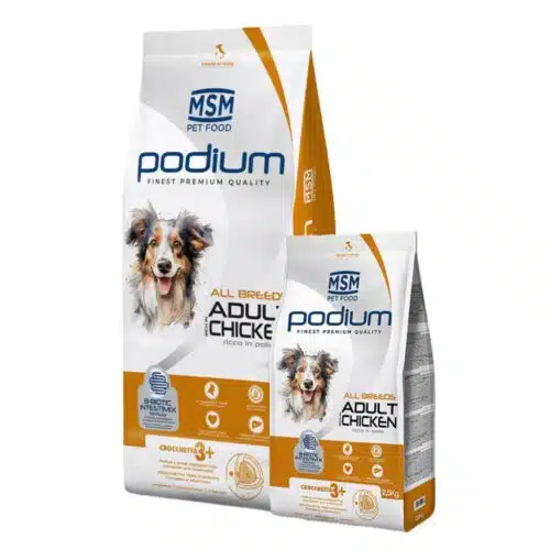 Podium All Breeds Ξηρά Τροφή για Ενήλικους Σκύλους με Κοτόπουλο 14kg