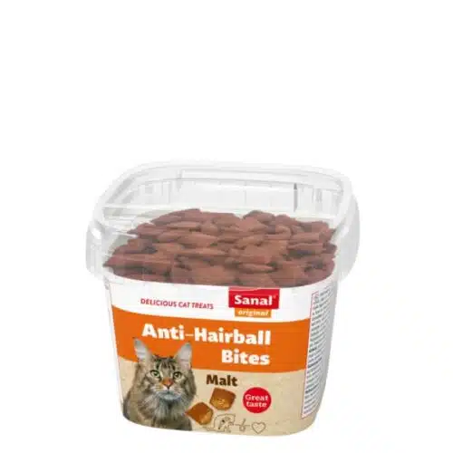 Sanal Cat Bite Anti-Hairball Cup 75gr Λιχουδιές για Γάτες