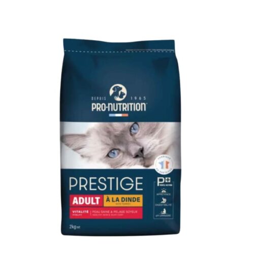 Prestige Cat Adult Turkey 2kg Ξηρά Τροφή για Ενήλικες Γάτες με Γαλοπούλα