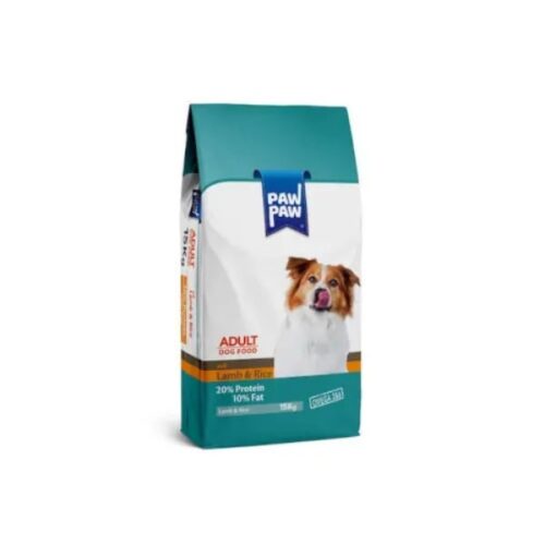 Paw Paw Dog Adult Lamb and Rice 15kg Ξηρά Τροφή για Ενήλικο Σκύλο με Αρνί και Ρύζι