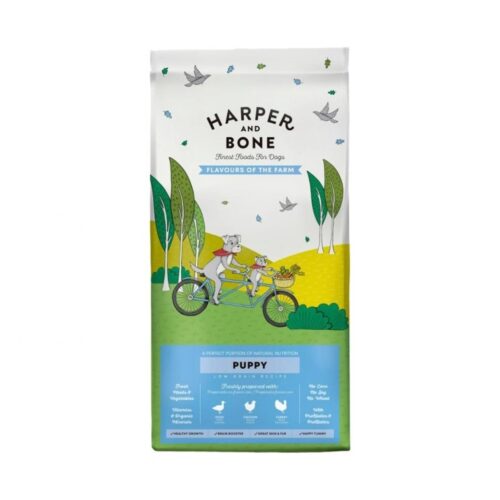 Harper & Bone Puppy Flavours Farm 2kg Ξηρά Τροφή για Κουτάβια με Κοτόπουλο - Πάπια - Γαλοπούλα