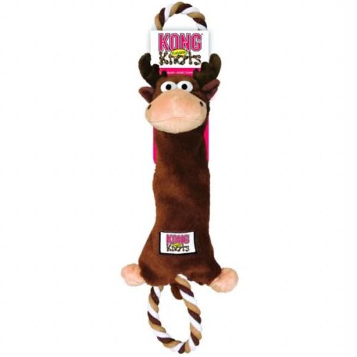Παιχνίδι Kong Tugger Knots Moose 48cm