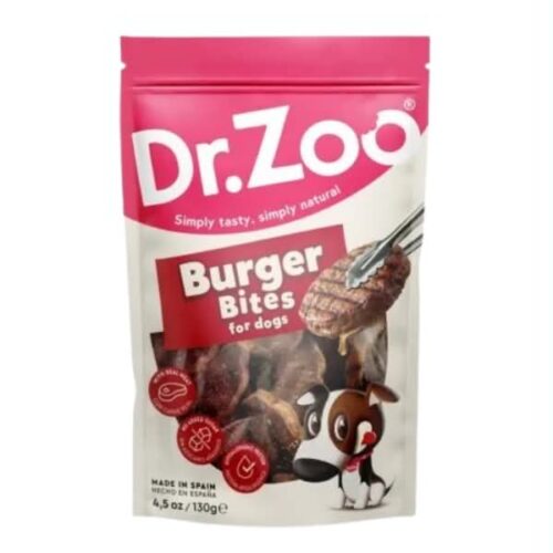 Dr.Zoo Burger Bites &Sigma;&nu;&alpha;&kappa; &gamma;&iota;&alpha; &Sigma;&kappa;ύ&lambda;&omicron;&upsilon;&sigmaf; &mu;&epsilon; &Kappa;&rho;έ&alpha;&sigmaf; 130gr