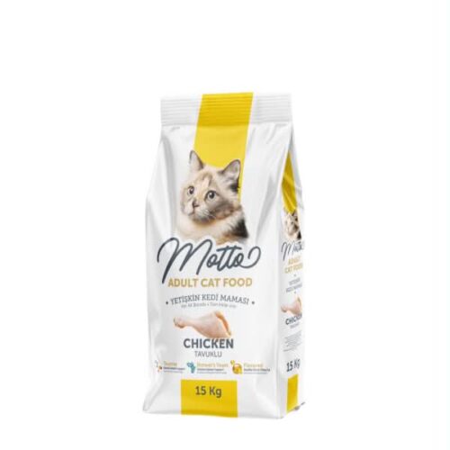 Motto Adult Cat Ξηρά Τροφή για Γάτες με Κοτόπουλο15kg