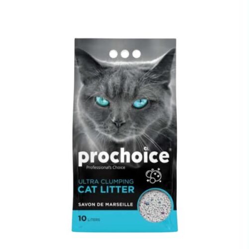 ProChoice White Bentonite Άμμος Γάτας Με Άρωμα σαπούνι Μασσαλίας 10lt