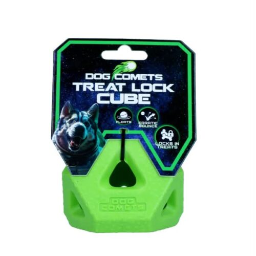 Dog Comets Treat Lock Cube Παιχνίδι για Σκύλους Πράσινο