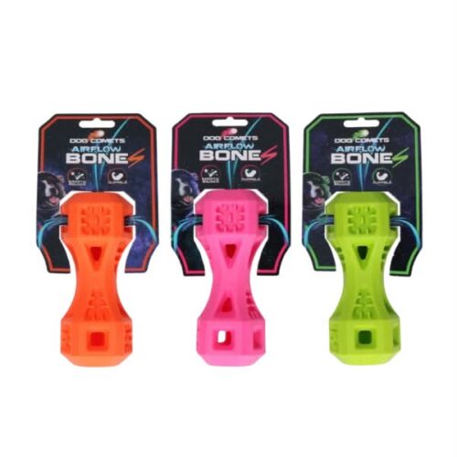Dog Comets Airflow Bone Small Παιχνίδι για Μικρόσωμα Σκυλάκια Πράσινο