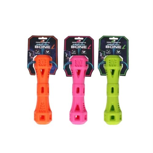 Dog Comets Airflow Bone Large Παιχνίδι για Μεγαλόσωμα Σκυλάκια Πορτοκαλί