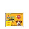 Pedigree Promo Multipack Υγρή Τροφή για Σκύλους σε Σάλτσα 4x100g & Dentastix Medium Λιχουδιές 77gr